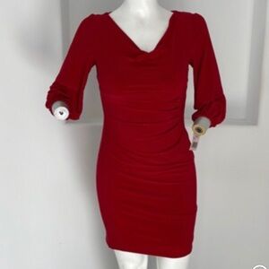 👠Red Midi Dress LRL US 12P